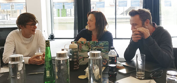 Ahmad Ainul Rizki with Warrington COP colleagues